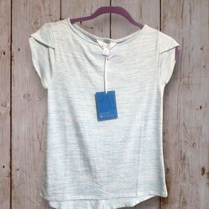 NWT Stitch Fix Market & Spruce Button Back Knit Tee XSP